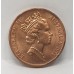 AUSTRALIA 1988 . ONE CENT COIN . FEATHER-TAILED GLIDER